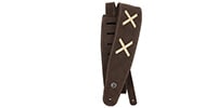 DADDARIO 25VDG00 Suede Guitar Strap Brown