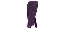 DADDARIO 25VJH00 Suede Guitar Strap Purple