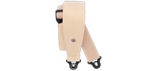 DADDARIO / Comfort Leather Auto Lock Guitar Strap Tan 3.0