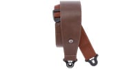DADDARIO / Comfort Leather Auto Lock Guitar Strap Brown 3.0