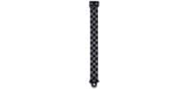 DADDARIO / 50BAL12 Auto Lock Strap Black & Grey Checkerboard