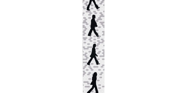 DADDARIO / 50BTL10 Beatles Guitar Strap Abbey Road画像2