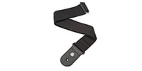 DADDARIO 50F05 Woven Guitar Strap Black Tube