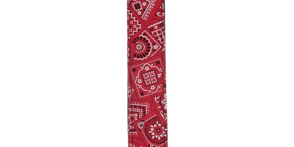DADDARIO / 50G02 NYLON WOVEN GUITAR STRAP Red Bandana画像2
