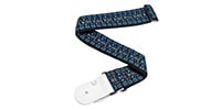 DADDARIO / 50G05 NYLON WOVEN GUITAR STRAP Blue and Black Hootenanny