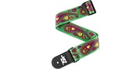 DADDARIO 50JS13 Joe Satriani Woven Strap Paisley Green