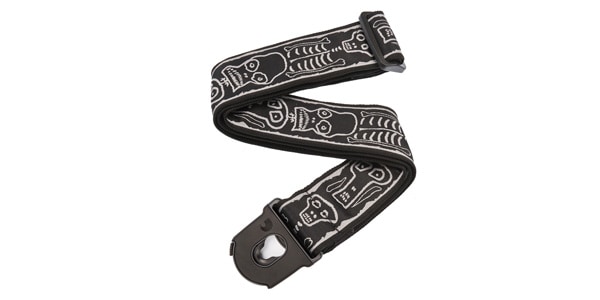 DADDARIO/50PLJS01 Joe Satrani Planet Lock Strap Skull N Bones