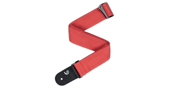 DADDARIO/50RB01 ECO-COMFORT GUITAR STRAP Red