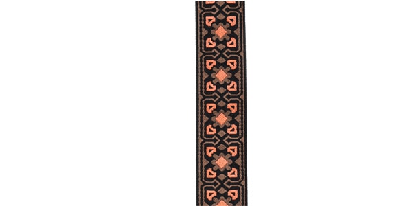 DADDARIO / 50RW02 ECO-COMFORT GUITAR STRAP Brown & Orange画像2