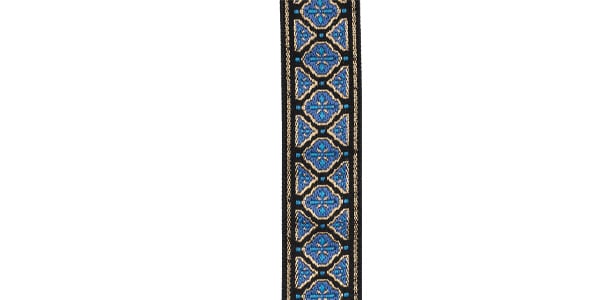 DADDARIO ( ダダリオ )  / 50RW04 ECO-COMFORT GUITAR STRAP Blue & Gold画像2