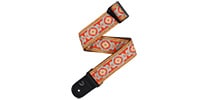 DADDARIO / 50RW09 ECO-Comfort Guitar Strap Persian Woven Yellow