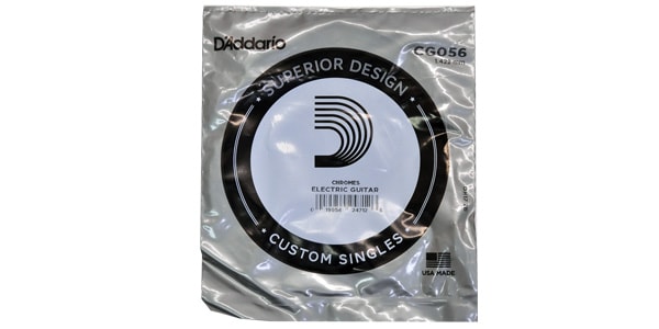 DADDARIO ( ダダリオ )  / CG056 Single XL Chromes Flat Wound 056