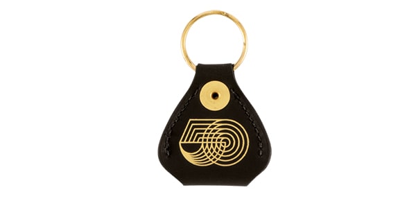 DADDARIO ( ダダリオ )  / 50th Anniversary Leather Pick Holder Keychain画像3