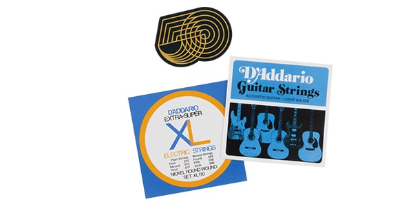DADDARIO ( ダダリオ )  / 50th Anniversary Sticker Pack