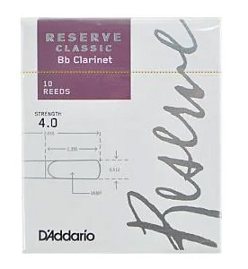 D'Addario Woodwinds / Bbクラリネットリード レゼルヴ クラシック 4.0