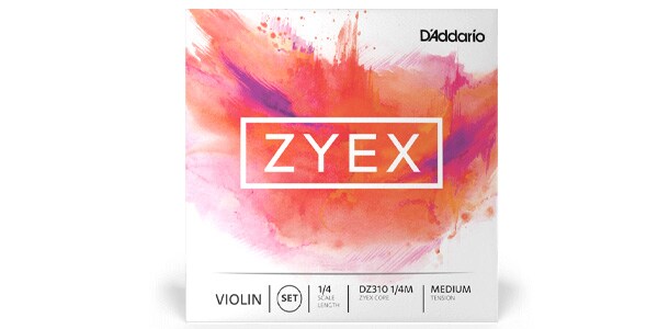 DADDARIO ( ダダリオ )  / DZ312 1/4M ZYEX バイオリン弦 A線 Medium