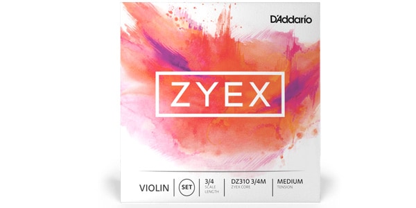DADDARIO ( ダダリオ )  / DZ312 3/4M ZYEX バイオリン弦 A線 Medium