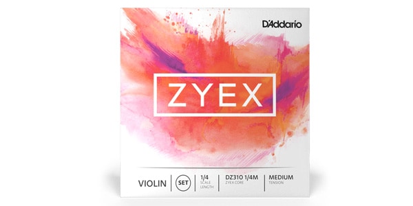 DADDARIO ( ダダリオ )  / DZ314 1/4M ZYEX バイオリン弦 G線 Medium