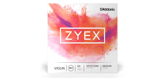 DADDARIO ( ダダリオ )  / DZ314 3/4M ZYEX バイオリン弦 G線 Medium