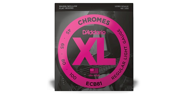 DADDARIO ( ダダリオ ) ECB81 Chromes Bass Light 45-100 送料無料