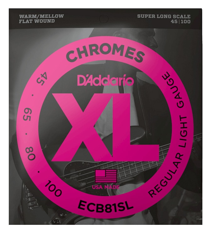 DADDARIO/ECB81SL Chromes Bass Light 45-100 SuperLong