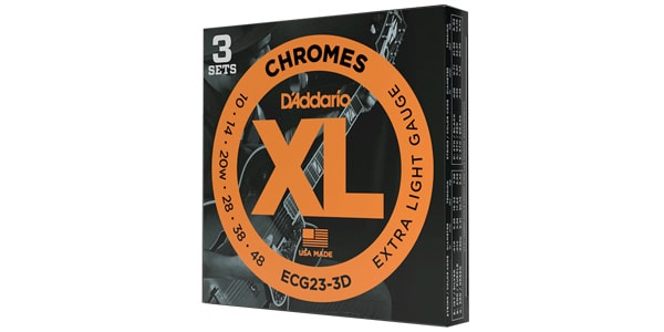 DADDARIO ( ダダリオ )  / ECG23-3D 3Pack XL Chromes Flat Wound Extra Light画像2