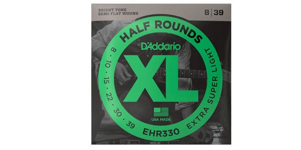 DADDARIO ( ダダリオ )  / EHR330 XL Half Rounds Extra Super Light