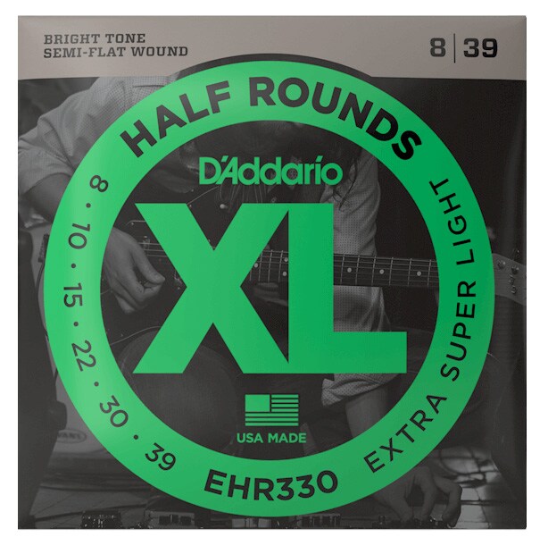 DADDARIO/EHR330 XL Half Rounds Extra Super Light