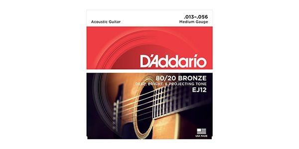 DADDARIO/EJ12 80/20 Bronze Wound Medium