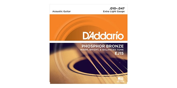 DADDARIO ( ダダリオ ) EJ15-3D 3-Pack Phosphor Bronze Wound Extra