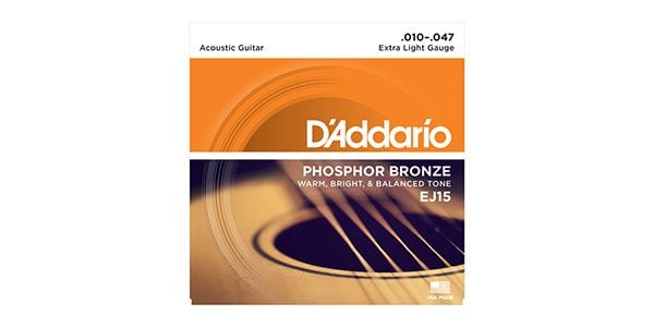 DADDARIO / EJ15 Phosphor Bronze Wound Extra Light