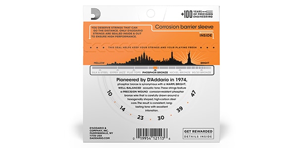 DADDARIO / EJ15 Phosphor Bronze Wound Extra Light画像3