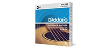 DADDARIO / EJ16-2D 2-Pack Phosphor Bronze Wound Light