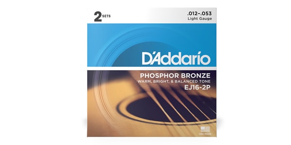DADDARIO / EJ16-2D 2-Pack Phosphor Bronze Wound Light画像2