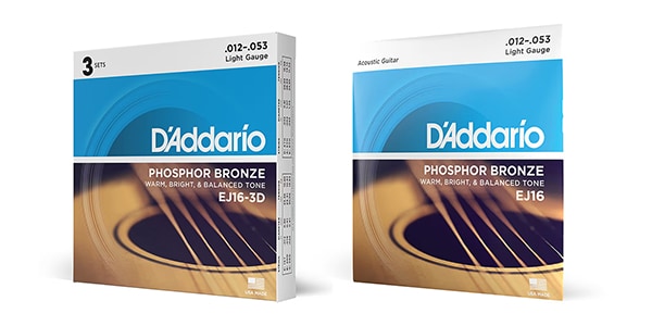 DADDARIO ( ダダリオ )  / EJ16-3D 1パックプラス品