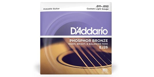 無料サンプルOK D'Addario 《ダダリオ》<BR>EJ26-3DBP 11-52