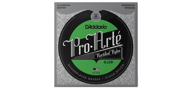 DADDARIO ( ダダリオ )  / EJ29 Pro-Arte Silver Wound/Rectified Clear Nylon - Mederate
