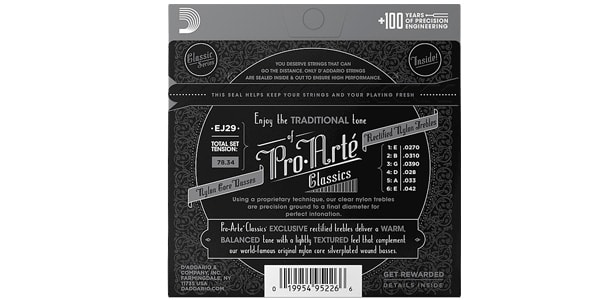 6セット D'Addario SNN-3B Nylon Core Silver Plated Copper Normal Basses Half Set ダダリオ クラシック弦 低音弦ハーフセット