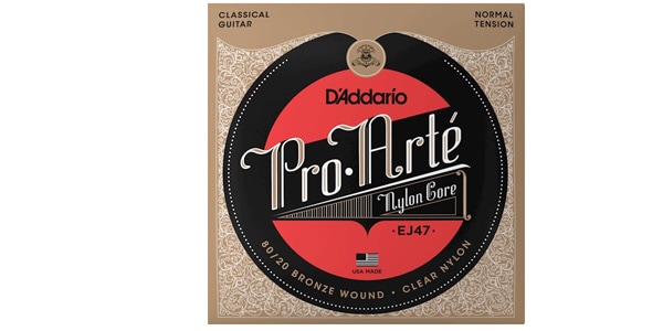 DADDARIO / EJ47 Pro-Arte Nylon Core - 80/20 Bronze/Clear/Normal