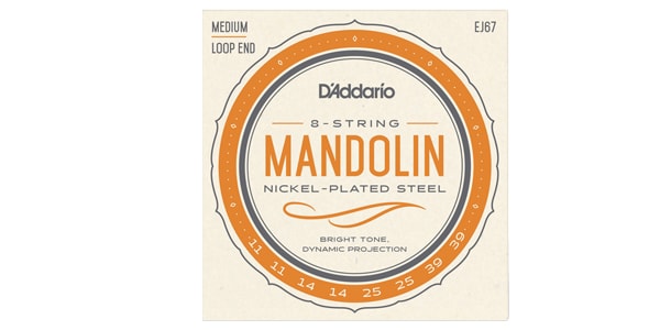 DADDARIO ( ダダリオ )  / EJ67 Mandolin Nickel Medium 11-39 マンドリン弦