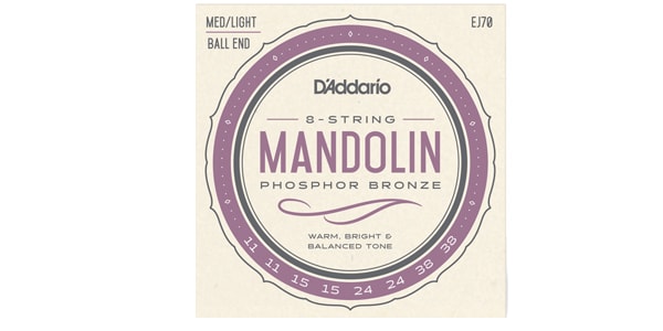 DADDARIO ( ダダリオ )  / EJ70 Mandolin Phosphor Bronze Medium/Light Ball End 11-38