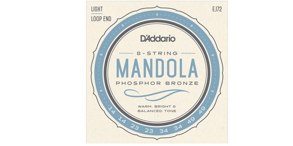 DADDARIO ( ダダリオ )  / EJ72 Mandola Phosphor Bronze Light 14-49 マンドラ弦