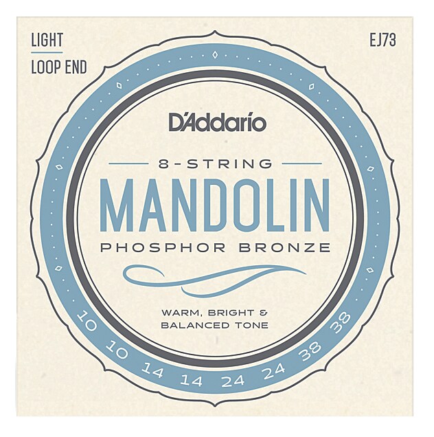 DADDARIO/EJ73 Mandolin Phosphor Bronze Light 10-38