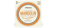 DADDARIO EJ74-3D 3Pack Mandolin Phosphor Bronze Medium 11-40