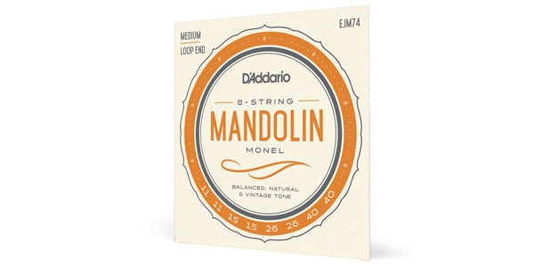 DADDARIO/EJM74 Mandolin Monel Medium