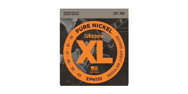 DADDARIO/EPN110 XL Pure Nickel Round Wound Regular Light