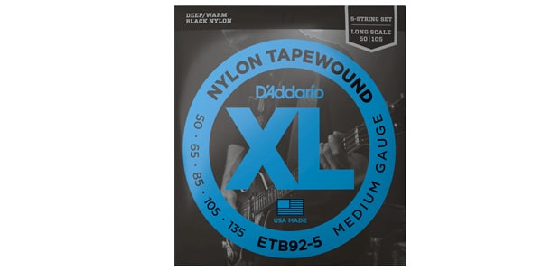 DADDARIO / ETB92-5 Tapewound 5-Strings Bass 50-135