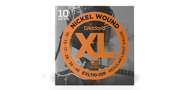 DADDARIO ( ダダリオ ) / EXL110-10P XL Nickel Multi-Packs Regular Light