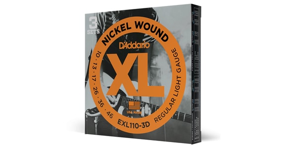 DADDARIO ( ダダリオ ) EXL110-3D XL Nickel Multi-Packs Regular