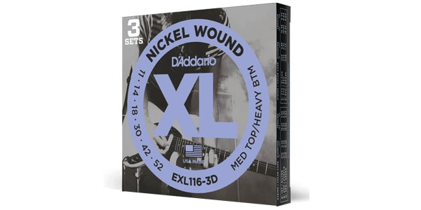 DADDARIO / EXL116-3D 3Pack XL Nickel Wound Medium Top/Heavy Bottom画像2